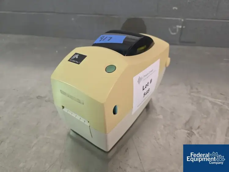 Used Zebra Zebra Model TLP 2824 Plus Thermal Label Printer Label Printers Ohio US | Federal Equipment Company #1566103