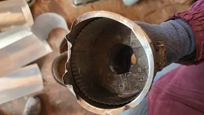 Mixed HVAC Parts and Supplies including Vent Pipes, Elbows, and Fittings