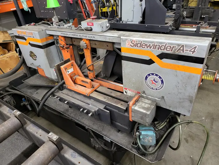 Used 2021 HE&M SIDEWINDER A-4 Horizontal Band Saws Washington US | Sanson Machinery Group #1087003