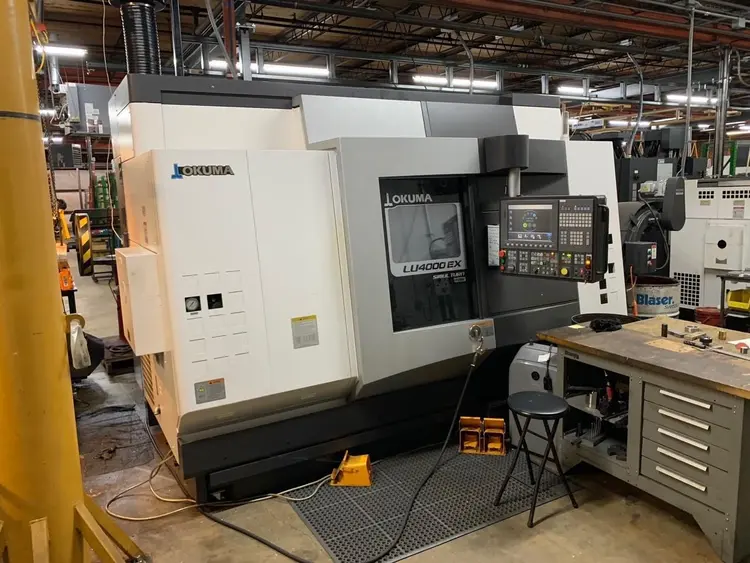 Used 2018 OKUMA LU4000 EX MY CNC Lathes Minnesota US | Orca Machine Tools, Inc. #1267012