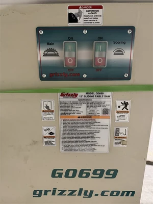 Used 2016 GRIZZLY GO699 Woodworking Table Saws California US | MachineryMax #1709067