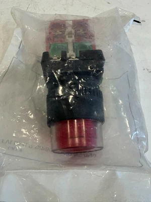 NEW C3 CONTROLS FVLU24LR-GIPBCRD-NO-NC-IP20 ILLUMINATED PUSHBUTTON