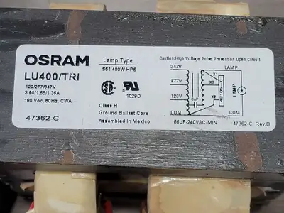 USED OSRAM LU400/TRI