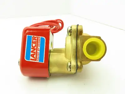 Lancer 2LG2LBG4150 2-Way Skinner Solenoid Valve 1/2"NTP N.C. 5-150 PSI. 120v
