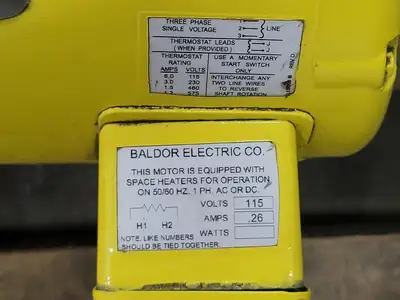 Motorized Beam Trolley w/ 0.5 HP Electric Motor