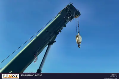 Used 1998 DEMAG AC535 Truck-Mounted Cranes Louisiana US | Proxy Equipment #1385190