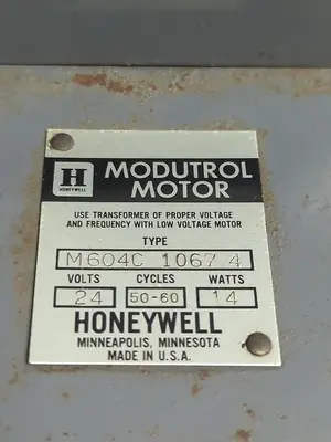 Used HONEYWELL M604C Industrial Controls | Surplus Asset Holdings #1220735