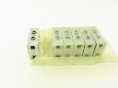 DropsA SX1-20 Modular Lubricator Divider Valve Block 1/8" BSP Lot of 6