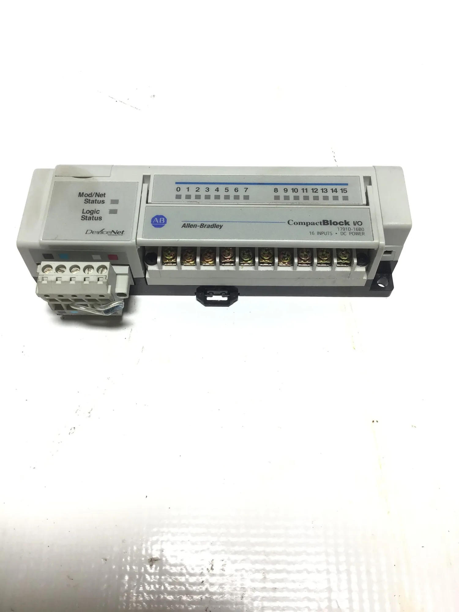 Allen-Bradley 1791D-16B0 CompactBlock I/O Module 16 Inputs