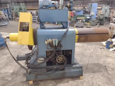 10,000 LB X 42” B&K MOTORIZED UNCOILER COIL REEL : STOCK #22955