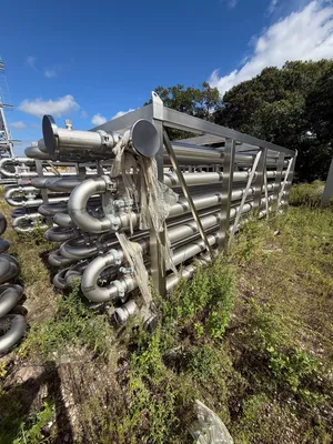 2024 HRS HEAT EXCHANGERS 60X DTI 154/114 6.0 304/316L H Heat Exchanger - Shell & Tube | Perry Equipment (1)