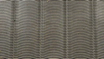 CE BAUER 72" WIDE INCLINED HYDRASIEVE .040" SLOTS 316 S/S SCREEN FRP BODY