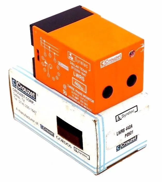 NEW CROUZET LWRS-440A PHASE CONTROL RELAY LWRS440A