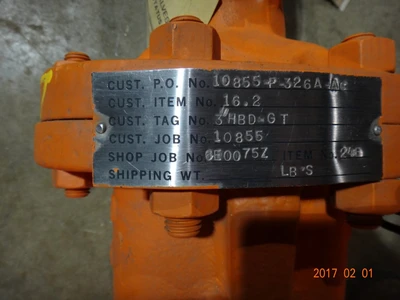 Pacific 3", Class 150, WCB, Gate Valve