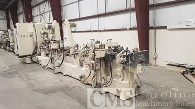 USED 2000 DELLE VEDOVE SPL/11 LINEAR SANDER WITH BOTTOM SANDING UNIT