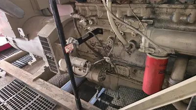 USED CUMMINS/STAMFORD 300KW DIESEL GENERATOR