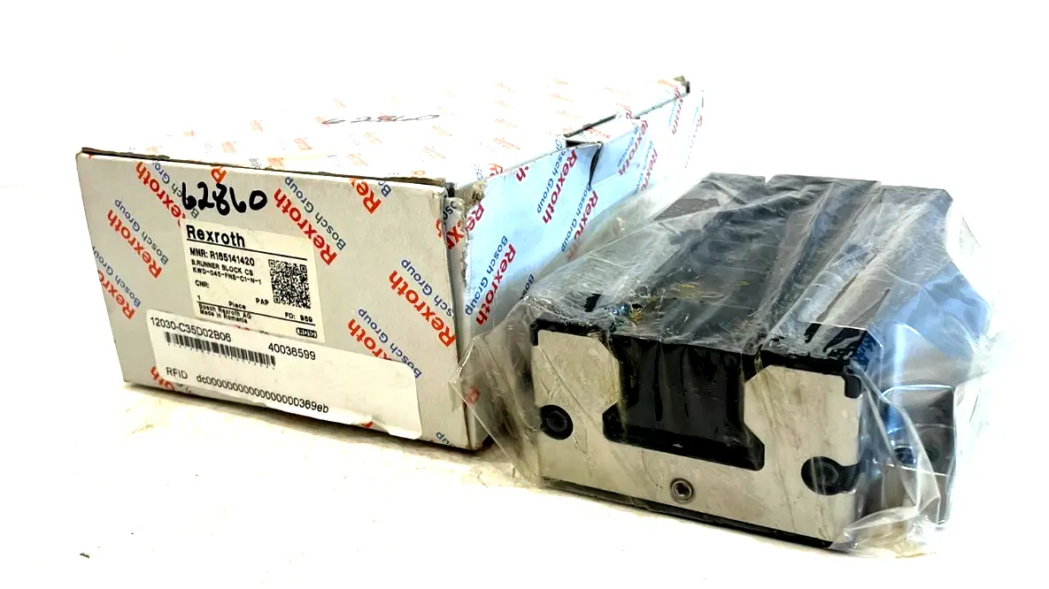 NEW BOSCH REXROTH R165141420 LINEAR GUIDE RUNNER KWD-045-FNS-C1-N-1