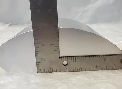 APPLIED MATERIALS ALUMINUM FILLER BLOCK BASE 20-00-07285-001/2