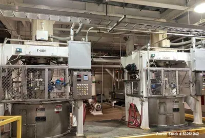 Used WESTERN STATES G-16 Basket Bottom Dump Centrifuges Illinois US | Aaron Equipment #1240984