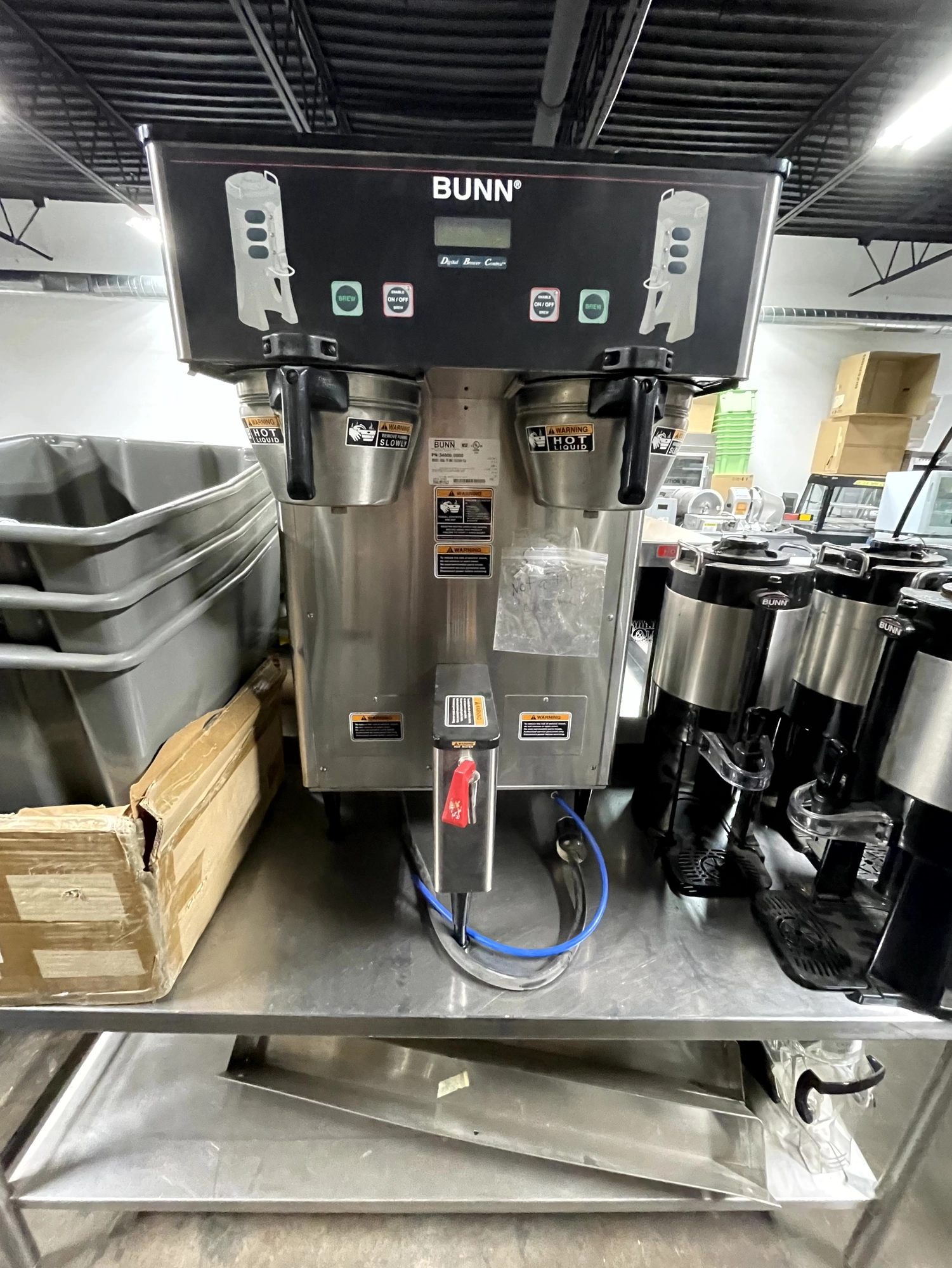 72-0385 Bunn BrewWISE Dual ThermoFresh DBC Coffee Machine