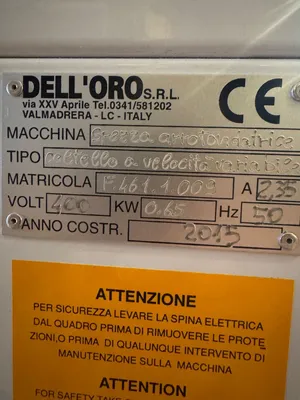 USED 2015 Dell'Oro F-461