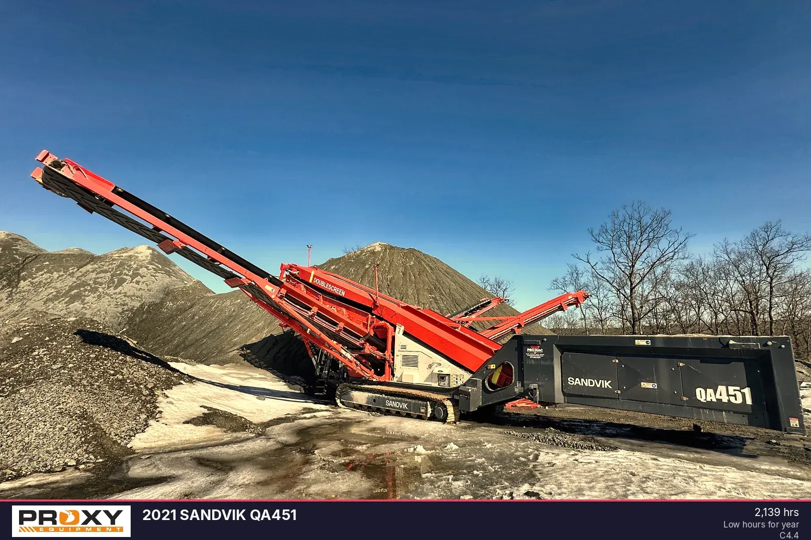 Used 2021 SANDVIK QA451 Vibratory Screens Pennsylvania US | Proxy Equipment #1385427