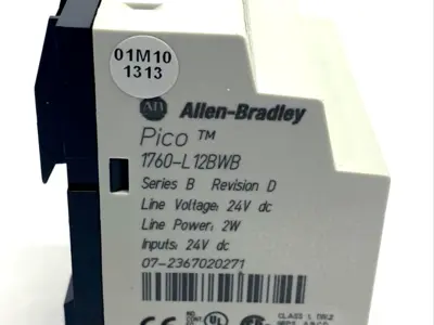 USED ALLEN BRADLEY 1760-L12BWB SER. B, PICO
