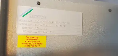Used SERVOMEX 1100 Gas Analyzers South Carolina US | Palmetto Automation #1159938
