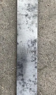 Table Saw Filler Bar  35-1/2" Bar Length 1-1/2" Bar Wid 3/8" Bar Thickness(6060)