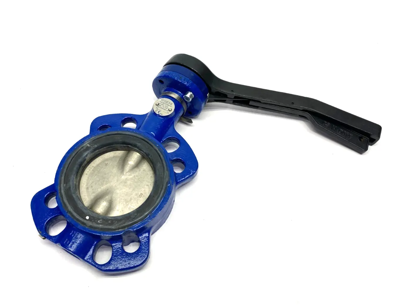 USED KEYSTONE SEATED BUTTERFLY VALVE DN100 DI BODY