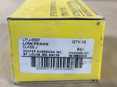 NEW BUSSMANN LPJ-6SP
