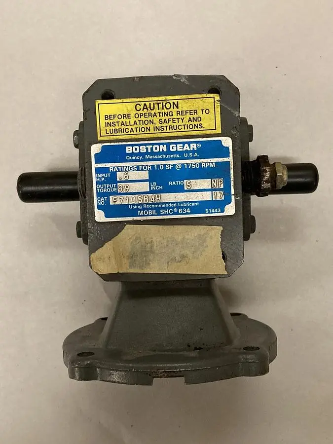 USED BOSTON GEAR F7105B4H