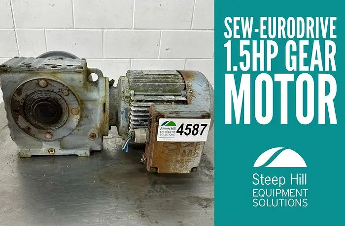 Used SEW-EURODRIVE SAF67DT90S4 Motors (misc) | Steep Hill Equipment Solutions #772577