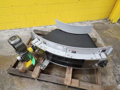 Used 2014 TRANSNORM BELTED CURVE CONVEYOR Belt Conveyors Wisconsin US | Packer City Sales #1297971