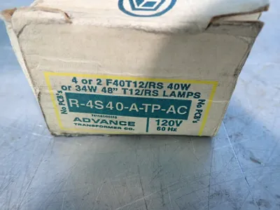 USED ADVANCE TRANSFORMER R4S40ATPAC