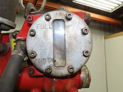 Chicago Pneumatic 1/2 Ton 1000Lb Power Vane Air Chain Hoist 9' 10" Lift  Pendant