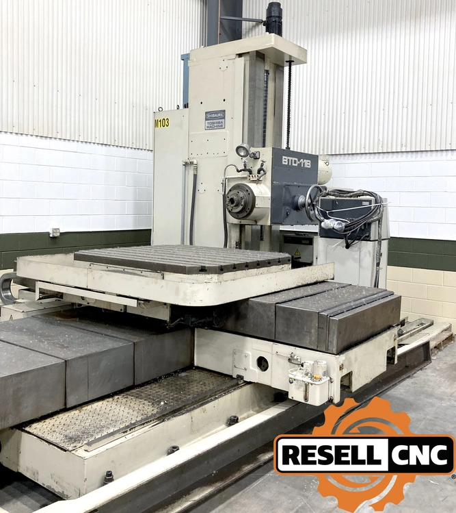 Used 1988 Toshiba BTD-11B Horizontal Table Type Boring Mills Florida US | Resell CNC #206792