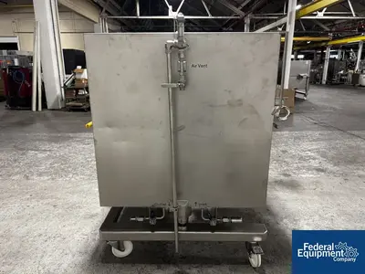 USED Sartorius 1,000 Liter Sartorius Palletank for Mixing Jacketed