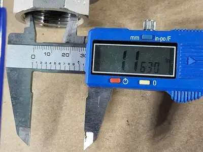 1" 1000 WOG CF8M Ball Valve, 3-Way