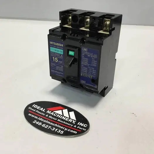Used MITSUBISHI NF30-CS Circuit Breakers Michigan US | Ideal Machinery #585819