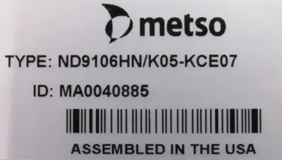 NEW METSO ND9106HN/K05-KCE07 VALVE POSITIONER ND9100/K05 ND9106HNK05KCE07