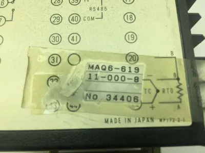 Barber-Colman MAQ6-619-11-000-8 Temperature Controller