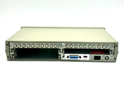 3488A | HP  Switch Control Unit w/ 2x 44472A VHF Switch Modules - Used