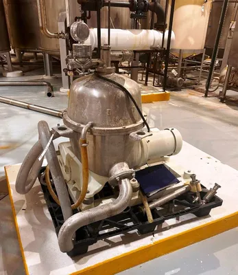 Westfalia SB 7-06-576 clarifier centrifuge, 316SS.