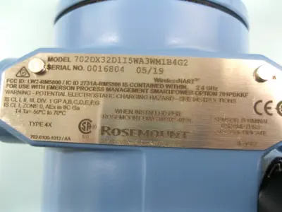 NEW Rosemount 702 DX32D1I5WA3WM1B4G2