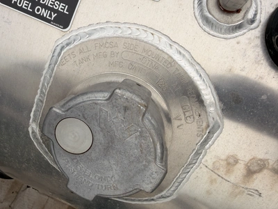 Used DTNA 60 GALLON FUEL TANK WITH STRAPS.  CAME OF WESTERN STAR Automotive Parts Michigan US | Miedema Asset Management Group #1357511