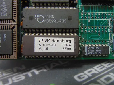 ITW Ransburg 75586-01 RPNA Node Adapter Module 75643-01 Rev. D Used