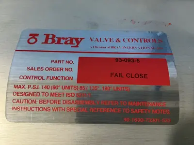 Used BRAY 930935 Pumps Ohio US | HGR 24 #1518009