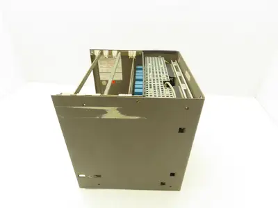 Cincinnati Milacron 1-230-0535 PCB Chassis 4 Slot Rack With Power Supply 275V