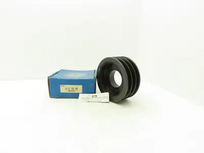 Martin 3 C 75 SF C-Size V-Belt Pulley 3 Groove 7.5" Pitch Diameter Bushing Bore